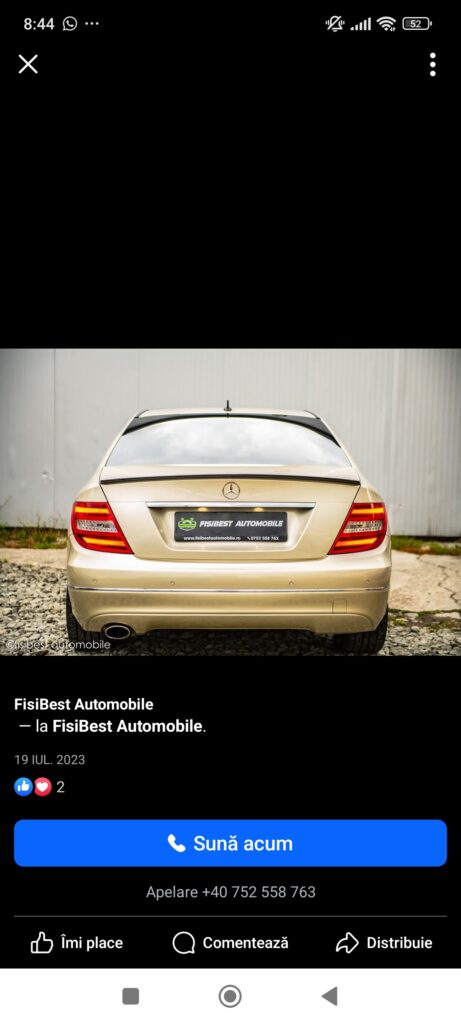 Vând Mercedes C250