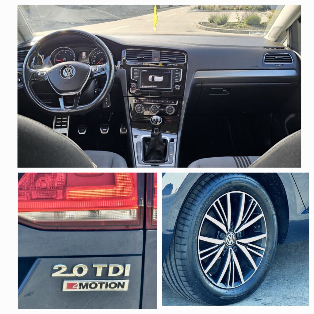 Volkswagen VW GOLF 7 4Motion (4x4) Allstar 2.0 TDI