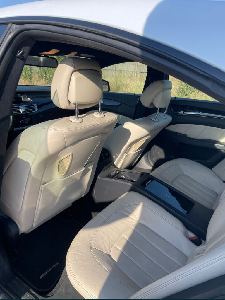mercedes cls 350 cdi 4 matic amg line alb perlat