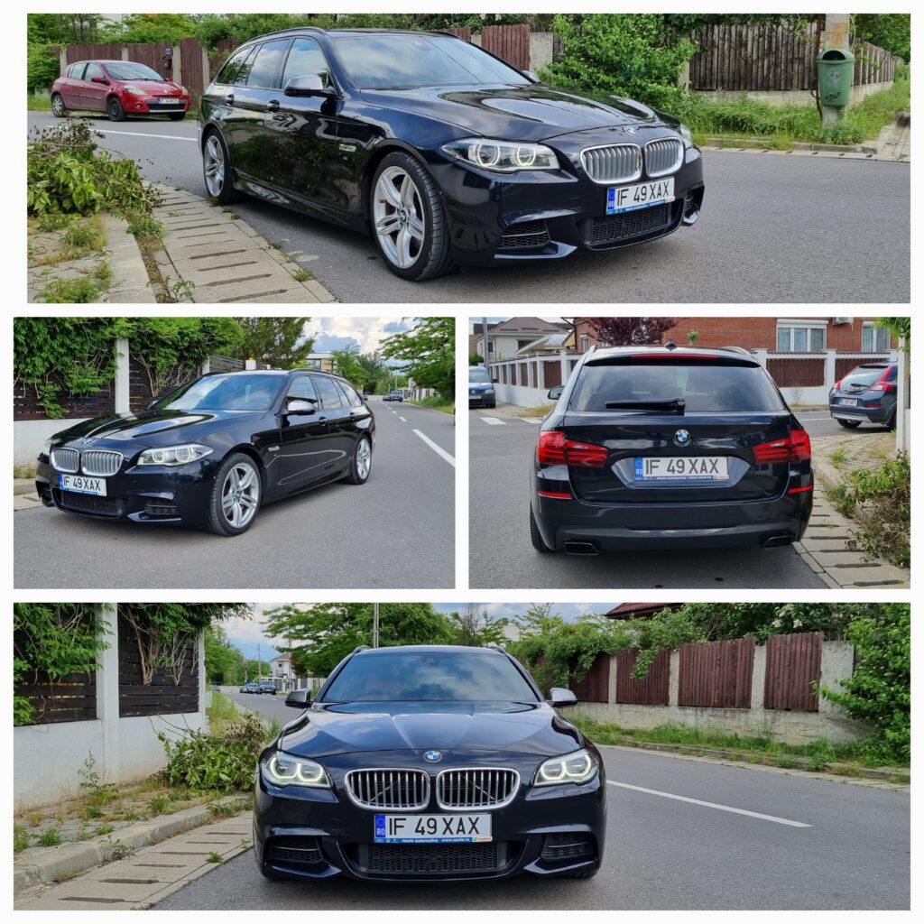 BMW M550D F11 381CP / 4 butoane / B&O / Euro 6 / LED